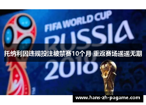 托纳利因违规投注被禁赛10个月 重返赛场遥遥无期 托纳利因违规投注被禁赛10个月 重返赛场遥遥无期